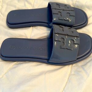 Tory Burch Spring Lotus Doublet Sport Slide-Naplak